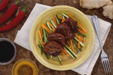 Filetto di maiale miele e zenzero